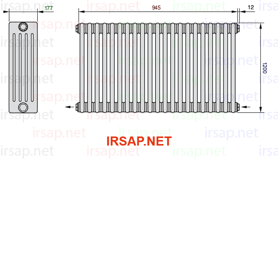 Радиатор IRSAP Tesi 51200/21 T08 CL 01